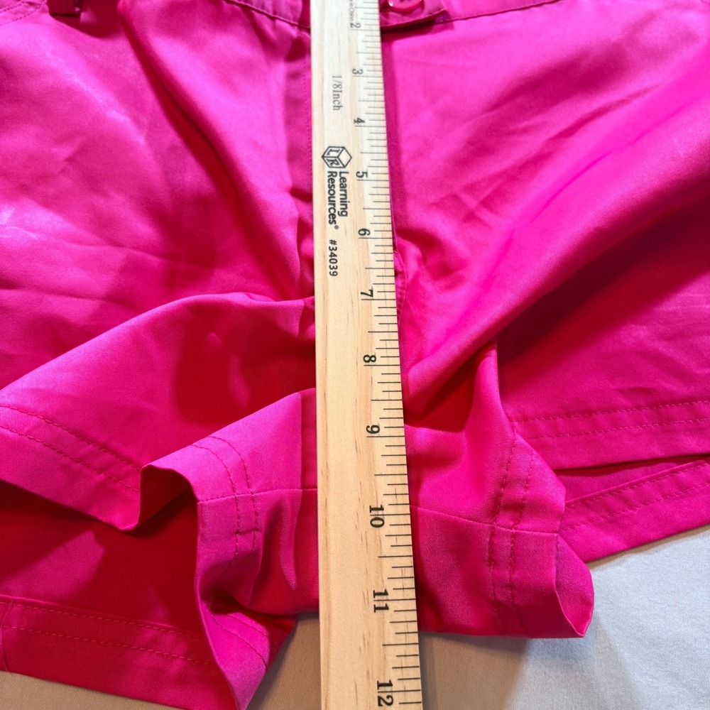 Adidas Climalite Golf Shorts Womens 12 Pink Performance Active Athletic Short - Picture 7 of 10